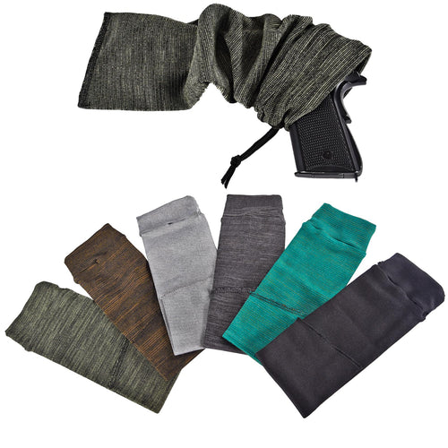 6 PCS Gun Socks for Handguns and Shotguns 16 inch Silicone-Treated Materials 6 Pieces Gun Sock for Pistol Handgun Sock Gun Sleeve for StorageShotgun Accessories