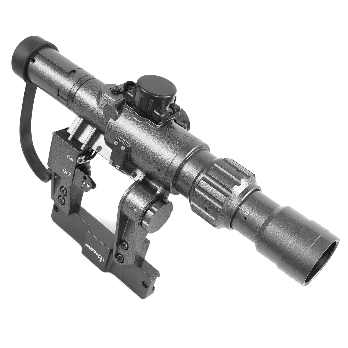 SD Scope Rifle Scope w/Side Rail Mount (3-9x24mm FFP Scope)