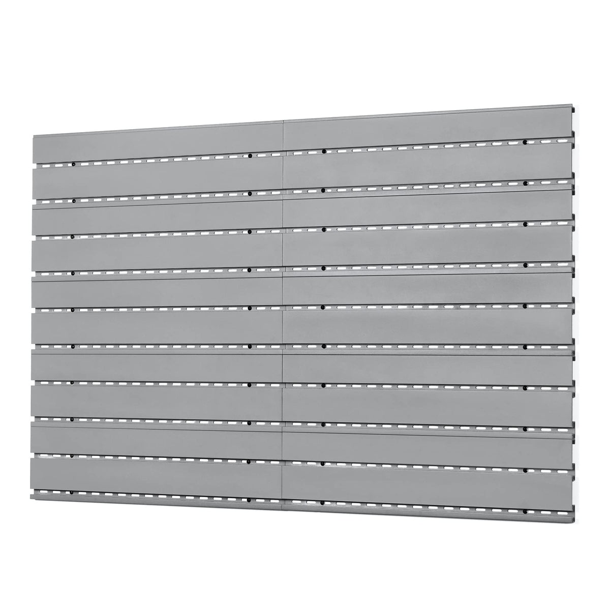 Savior Equipment Wall Rack System Heavy-Duty Steel Slatwall Panels Wall Mount Storage 5 or 10 Pieces Modular Firearms Gun Wall Gear Accessories Organizer