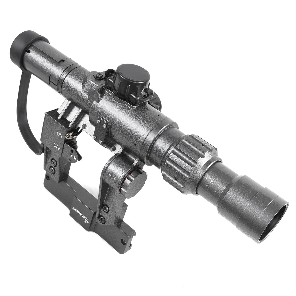 SD Scope Rifle Scope w/Side Rail Mount (3-9x24mm FFP Scope)