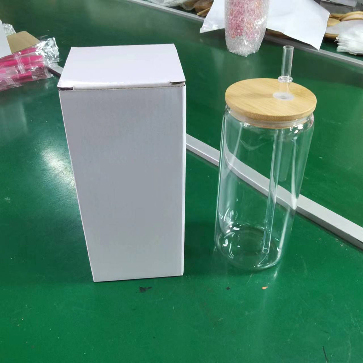 16oz High Borosilicate Glass Beer and Cola Cup