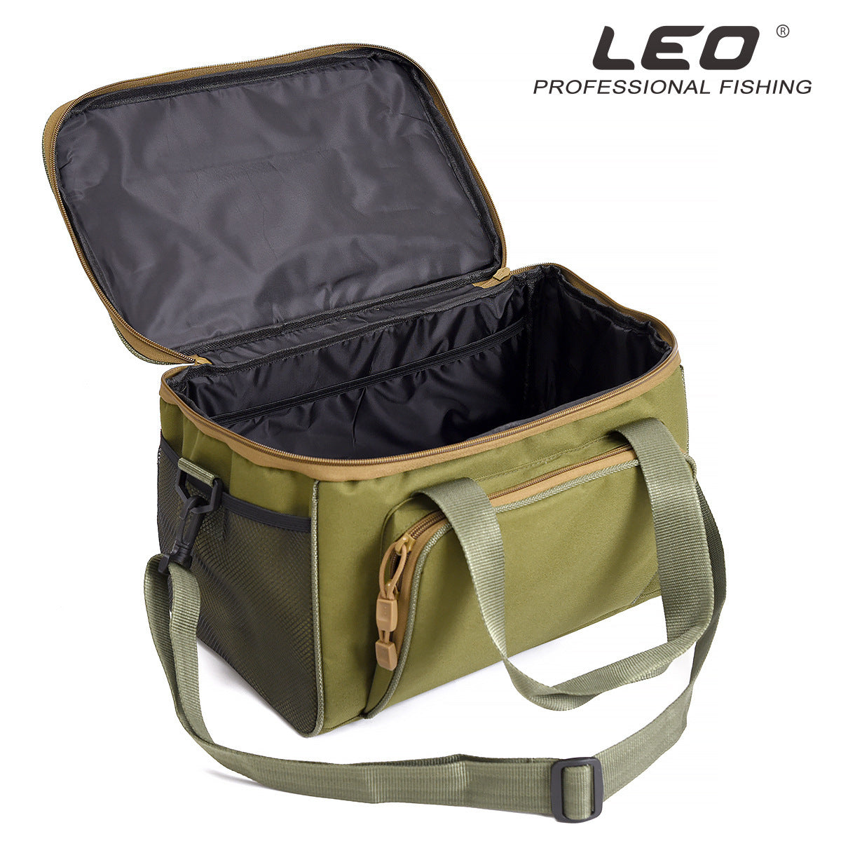 Square Luya Crossbody Bag for Outdoor Fishing Gear