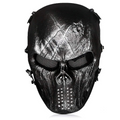 Outdoor Tactical Gear with Skull Protection Mask