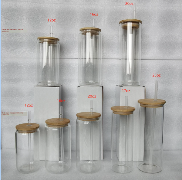 16oz High Borosilicate Glass Beer and Cola Cup