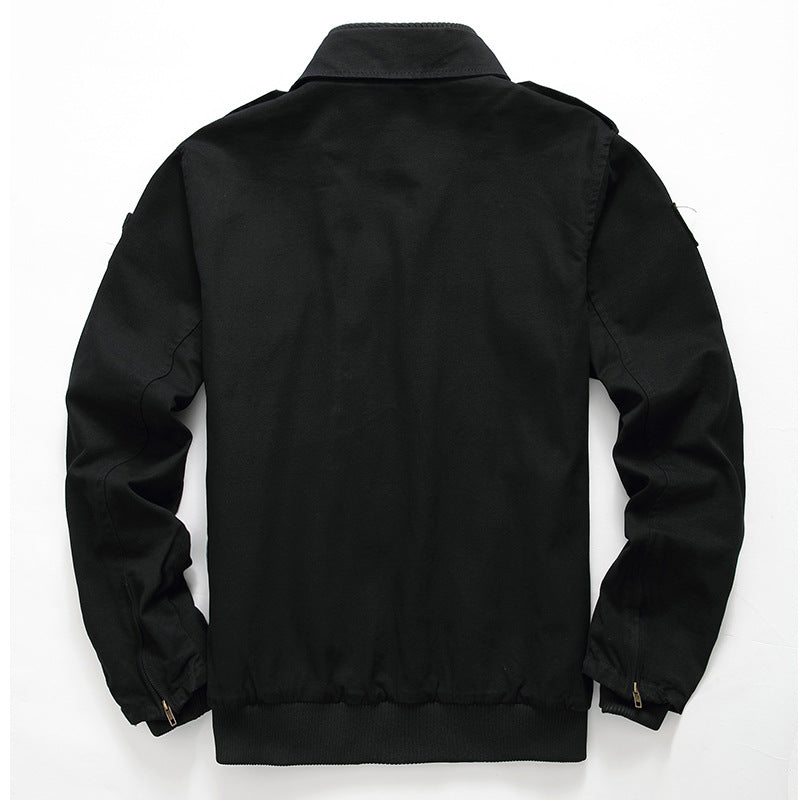Men's Camouflage Flight Jacket - Outdoor Military Gear