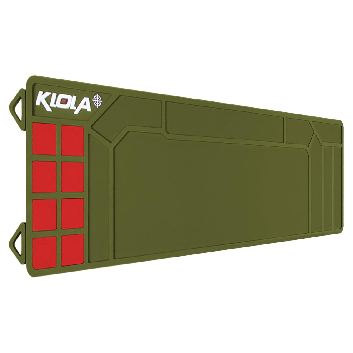 Klola Gun Cleaning Mat Pistol Maintenance Mat Anti-Slip Thick Rubber Rifle Shotgun Cleaning Mats Pad for All Guns