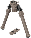 CVLIFE Bipod for Rifle Adjustable Rifle Bipod with Adapter Compatible with M-Rail Bipod and Sling Stud Bipod for Hunting (Flat Dark Earth 7.7-10.6)