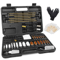klola Gun Cleaning Kit Rifle Pistol Shotgun Handgun Cleaning Kit with Case Universal Gun Cleaning Kit Gun Accessories Brushes for All Caliber Guns