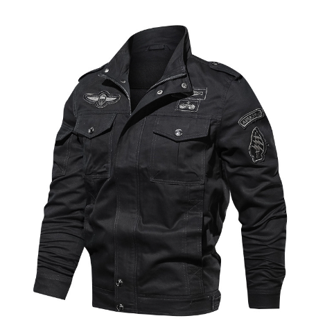 Men's Camouflage Flight Jacket - Outdoor Military Gear