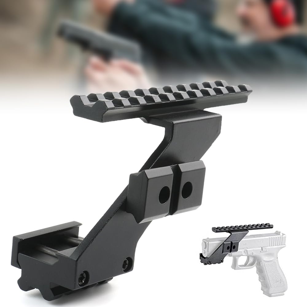 chengchuang Universal Picatinny Rail Mount Base Handgun Scope Mount Fits Most Pistols
