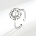 Rotating Zircon Ring for Men and Women Fashion